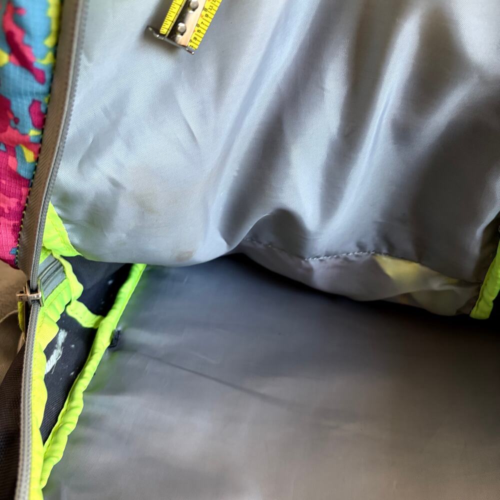 ADIDAS Climaproof Backpack Camouflage Gray Pink Laptop Travel Bag - Picture 9 of 14